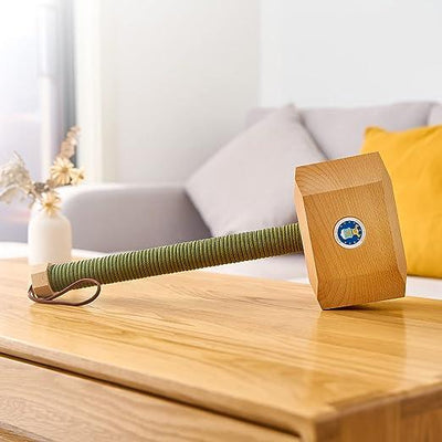 Airforce Wooden Thor Mjolnir Hammer Home Decor - Decorative Novelty Office, Wall, Gift for America United States Military, US Airforce, Service Branch Wall Art, Nautical Sea Patriotic Gift