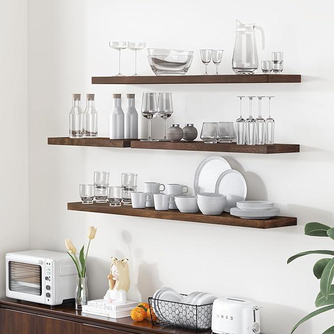 Fun Memories Floating Shelves for Wall, 48