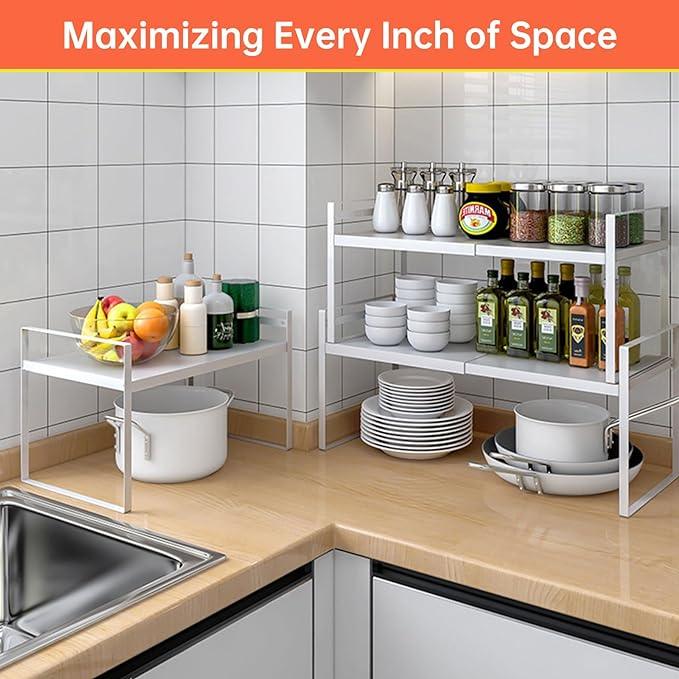 Adjustable Kitchen Shelf Organizer 9