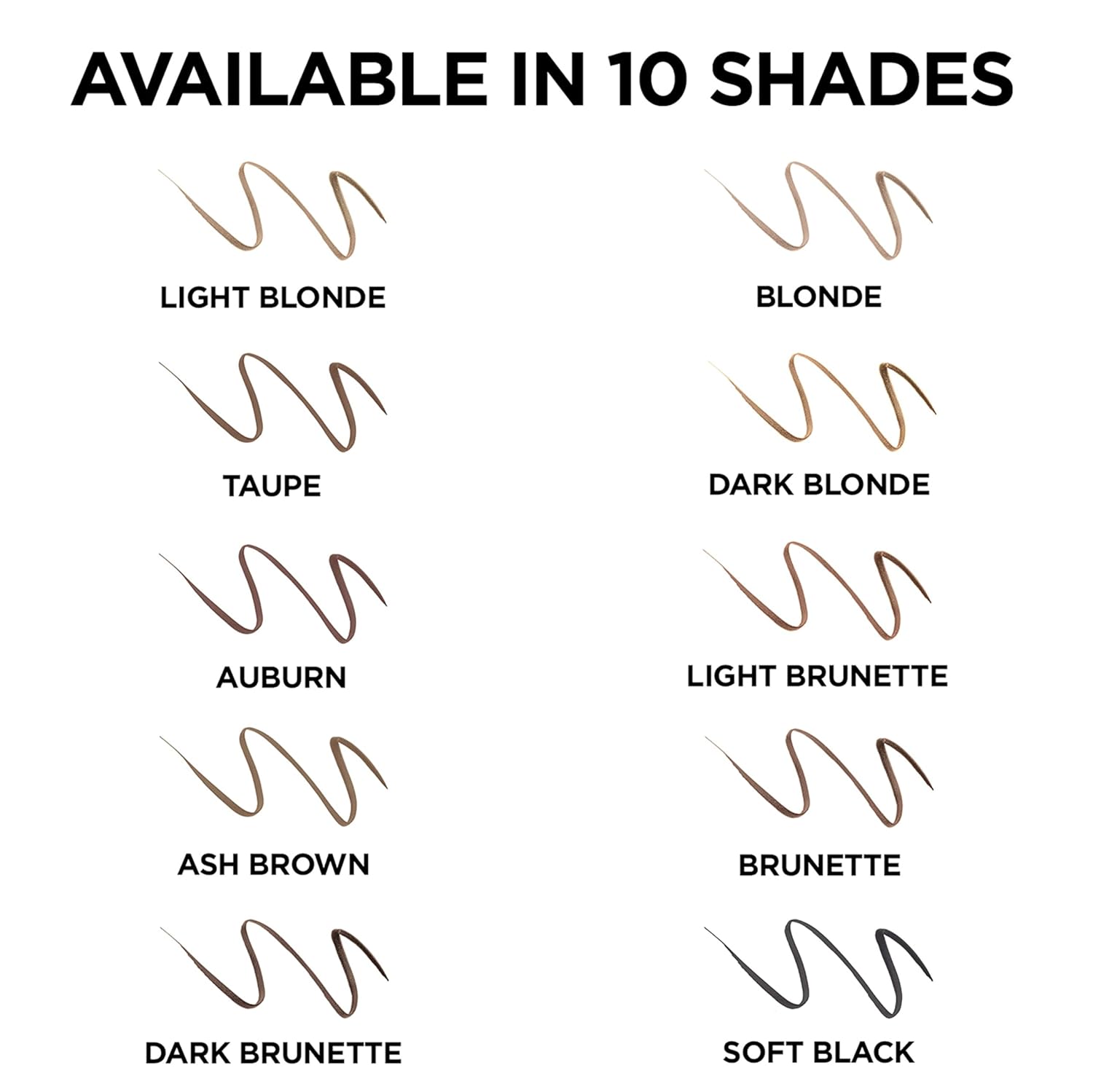 2-PACK L'Oreal Paris Makeup Brow Definer Waterproof Eyebrow Pencil, Ultra-Fine Mechanical Pencil, Draws Tiny Brow Hairs and Fills in Sparse Areas and Gaps, , 0.003 Ounce