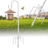 Hummingbird Feeder Pole for Outdoors - Heavy Duty Bird Feeder Stand with Adjustable Stake,62