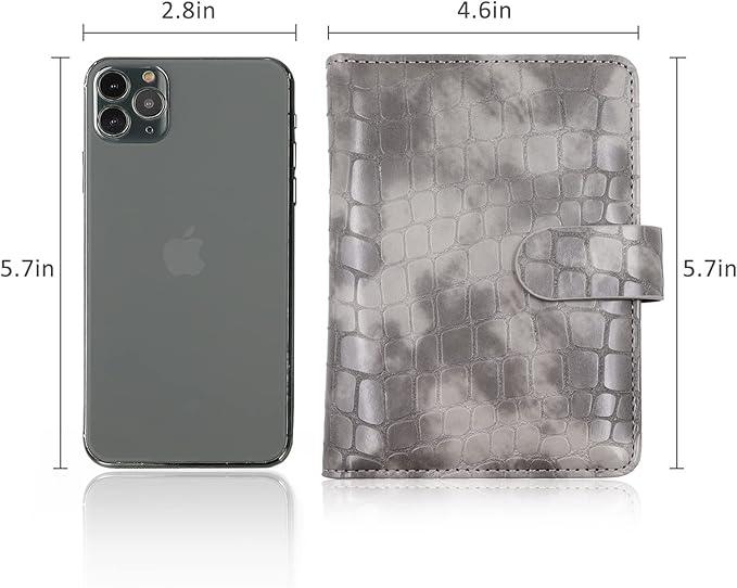 Melsbrinna Rfid Passport Holder for Travel women/Men, Cute Passport Wallet Rfid Blocking Card Slots, Rfid Passport Cover/CaseTravel Wallet, Passport Book Holder (1, Grey)