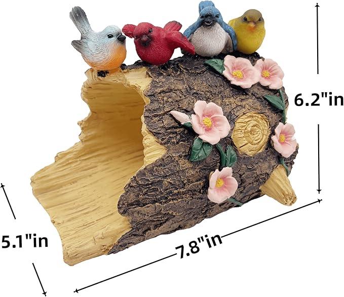 Bird Statues Gutter Downspout Extension Statues Garden Decoration,Resin Statue Outdoor Decor,Animal Downspout Diverter,Decorative Gutter Extension,3