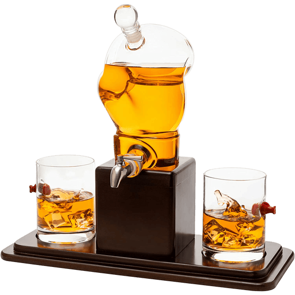 Boxing Glove Wine & Whiskey Decanter Set 750Ml 13