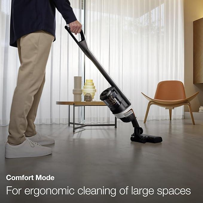 Miele Triflex HX2 Cordless Stick Vacuum Cleaner, 60 min runtime, Lotus White / Rose Gold