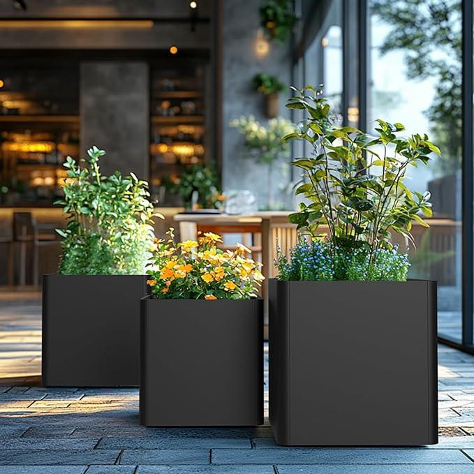 Large Metal Square Planter 20