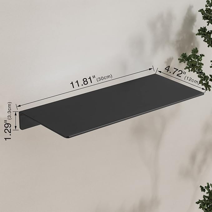 JOOM Metal Floating Shelf, 12