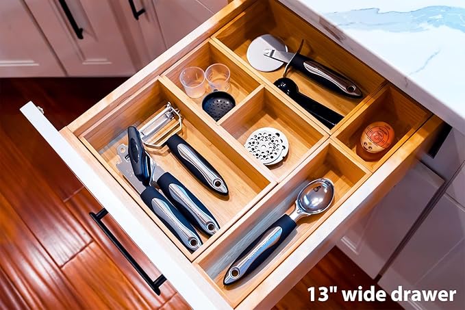 Umilife Drawer Organizer Storage Boxes, 2.5