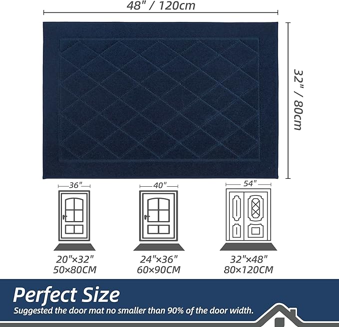 BEQHAUSE Dirt Trapper Door Mat 32