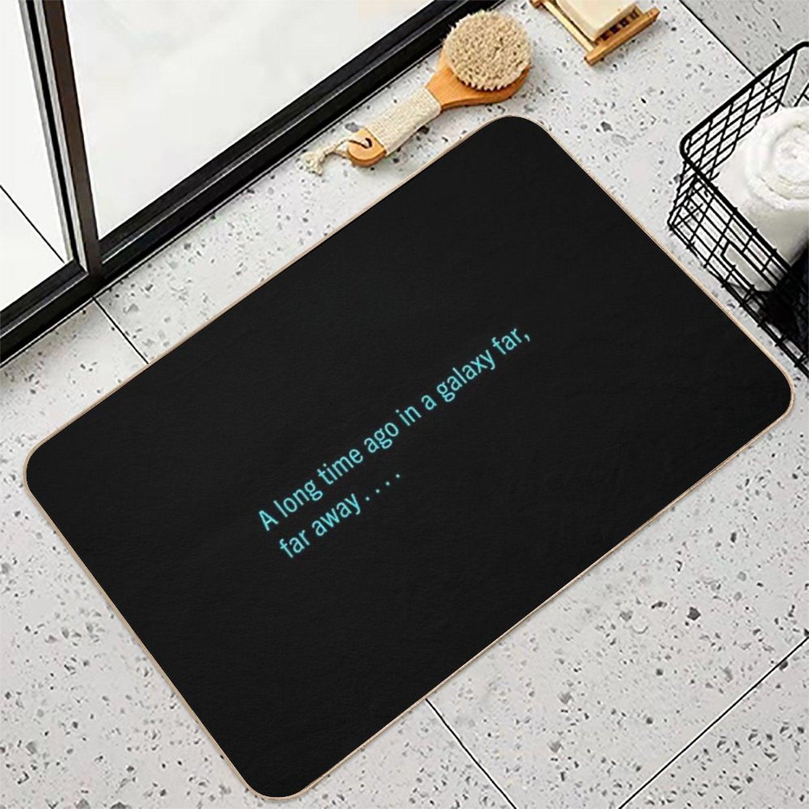 A Long Time Ago in A Galaxy Far, Far Away.... Bath Mat