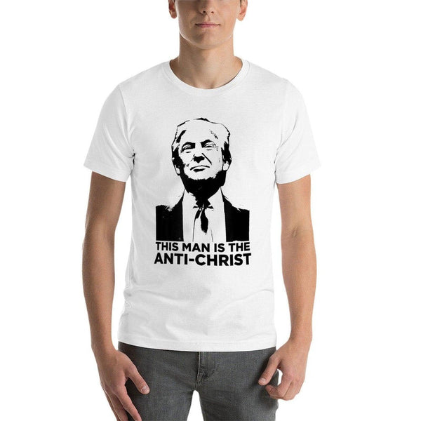 Anti Trump Anti Christ  Stretchy T-Shirt
