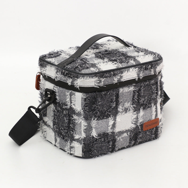 Creative portable hand-held insulated bag lunch bag office worker lunch bag