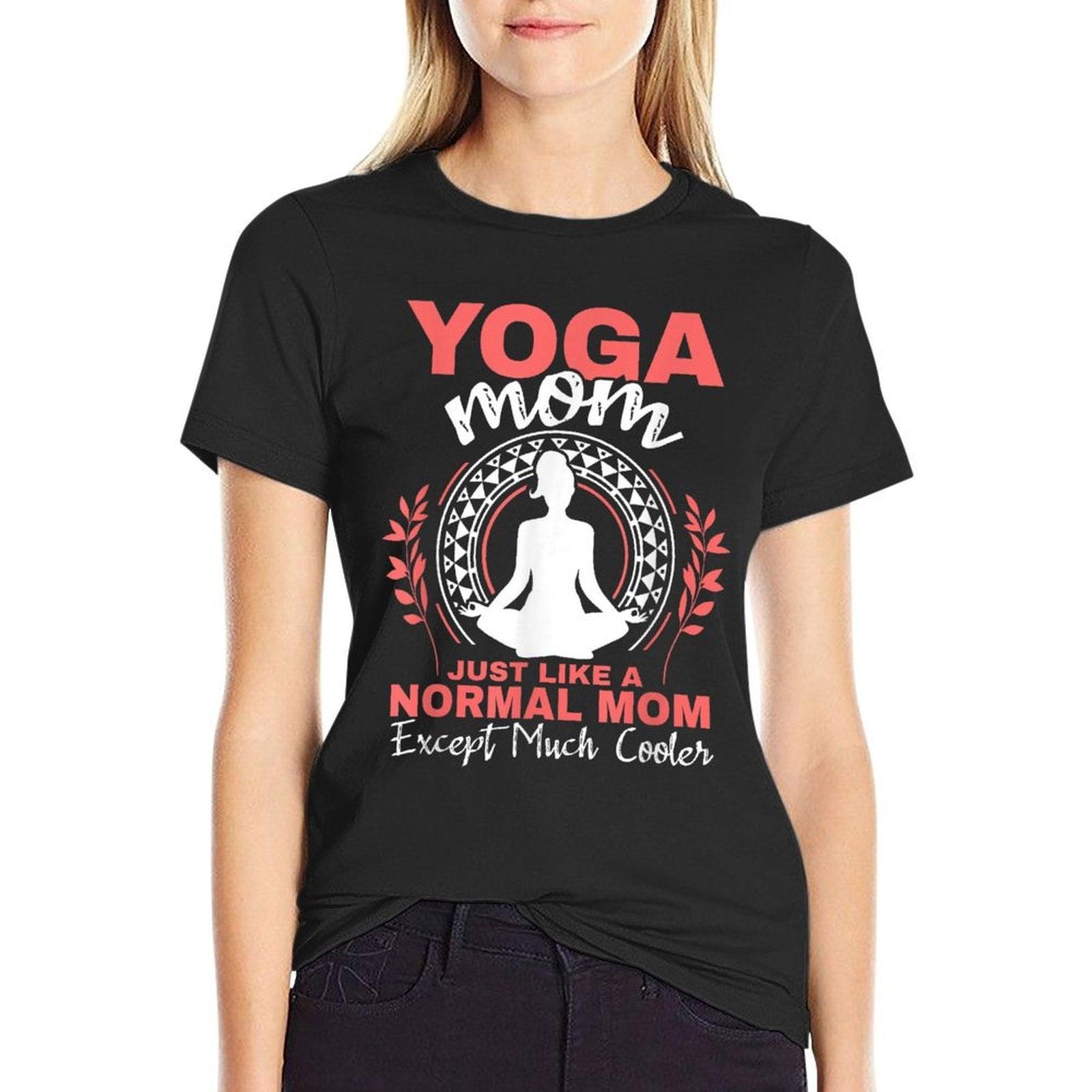 Yoga Mom Spirituality Mother's Day Meditation Women T-Shirt