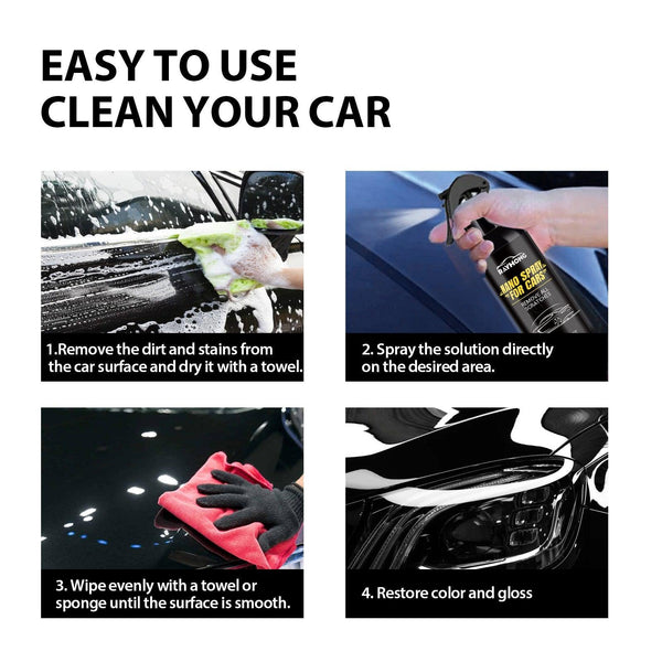 Car Coating Spray Car Paint Brightening Refurbished Dust Cleaning Oil Maintenance Coating Agent