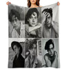 Cole Sprouse Black And White Poster Anti-pilling Throw Blanket