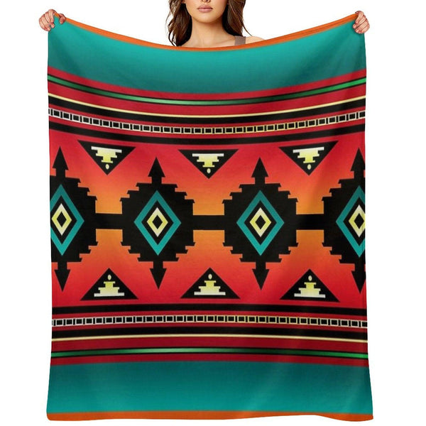 Canyon  Navajo Throw Blanket