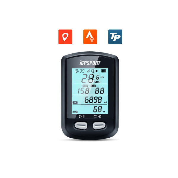 iGPSPORT iGS10S Stopwatch GPS Bicycle Computer ANT+ Heart Rate Cadence