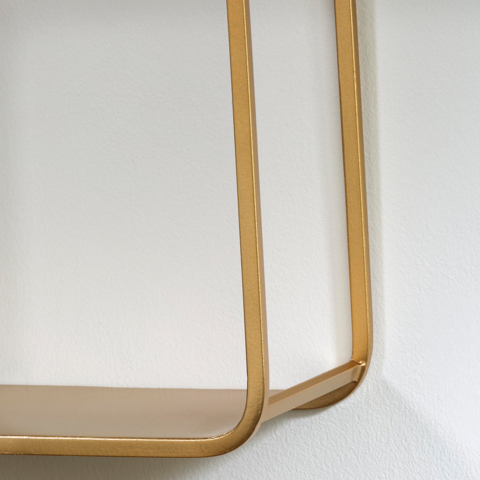 Square Cube Wall Shelves; Set of 3 - Metal