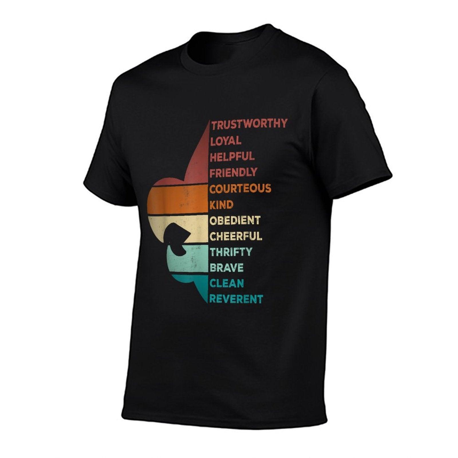 Cool Retro Vintage Style Scouting Law T-Shirt