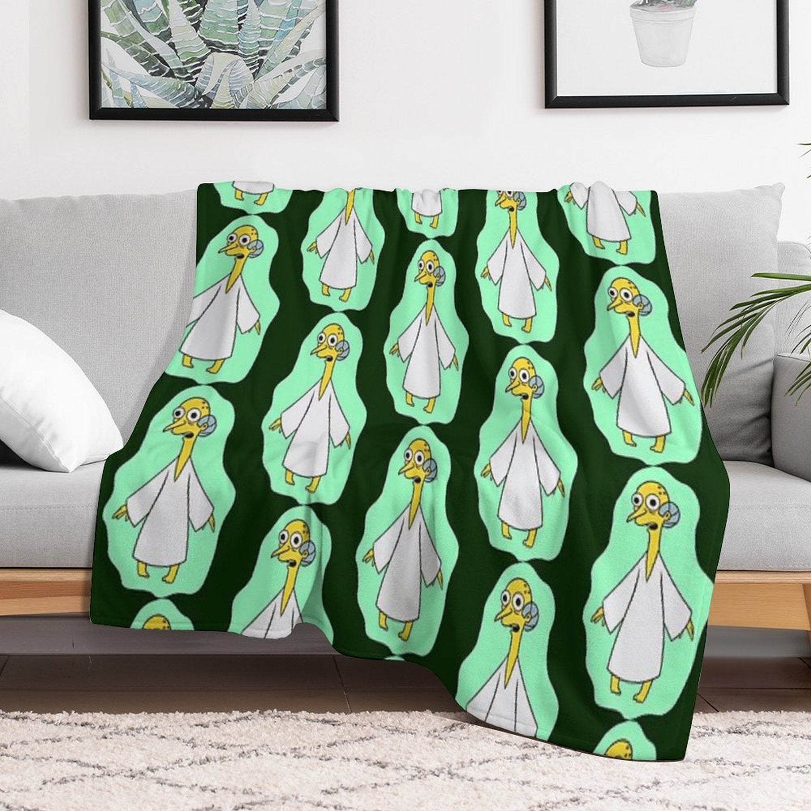 I Bring You Peace Active Plush Throw Blanket