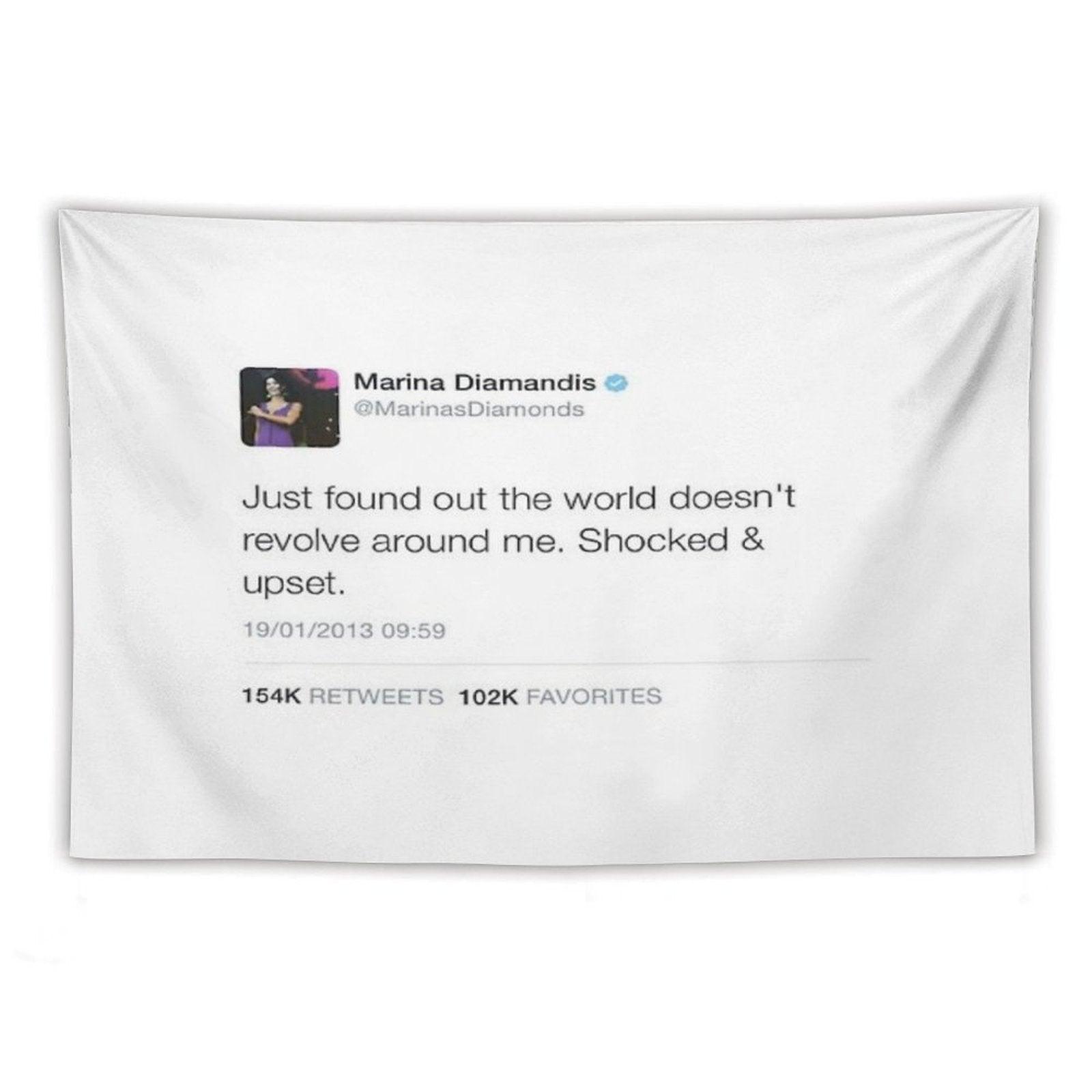 Marina And The Diamonds Tweet Tapestry Tapestry