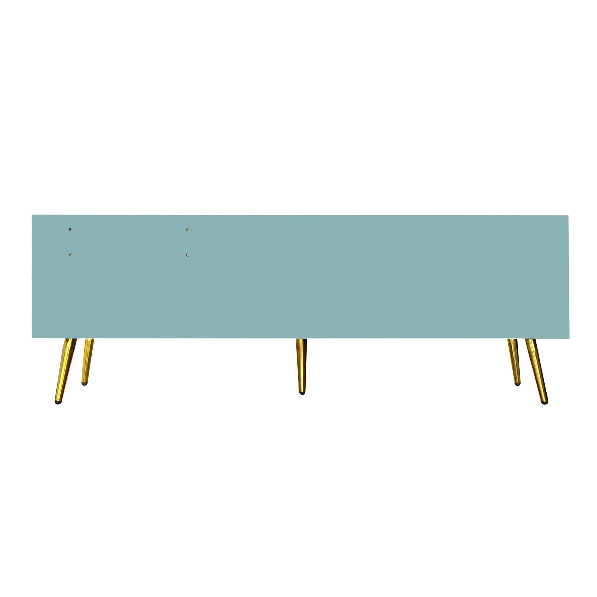 Modern Shoe Storage Bench with Hidden Storage and Upholstered Cushions for Bedside, Living Room and Entryway (Tiffany Blue)