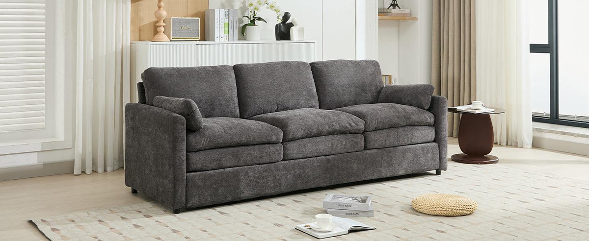 Cozy Upholstered Oversized 3-Seater Cloud Sofa