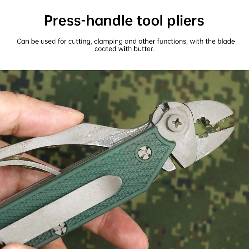 Cold - war Russian 6E6 multi - functional outdoor EDC folding tool pliers set