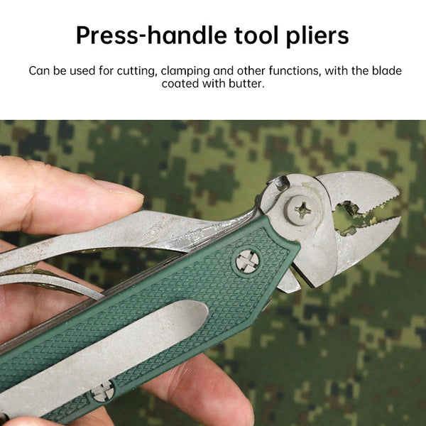 Cold - war Russian 6E6 multi - functional outdoor EDC folding tool pliers set