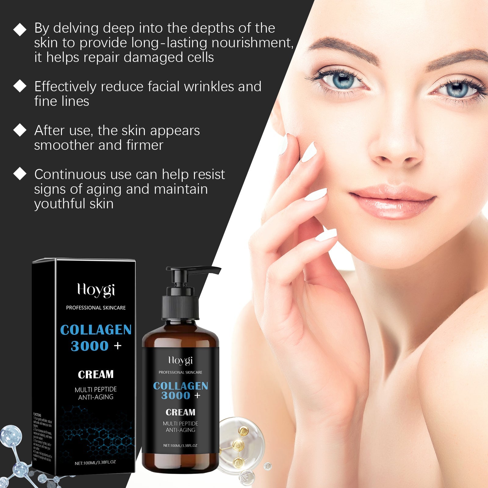 Care Cream Nourishes And Improves Facial Skin Hydrating, Smooth, Clear, Firming And Radiant Face Cream