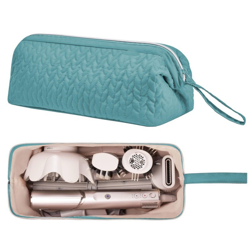 Beige Case for Dyson Airwrap & Revlon Tools: Travel Bag & Organizer.