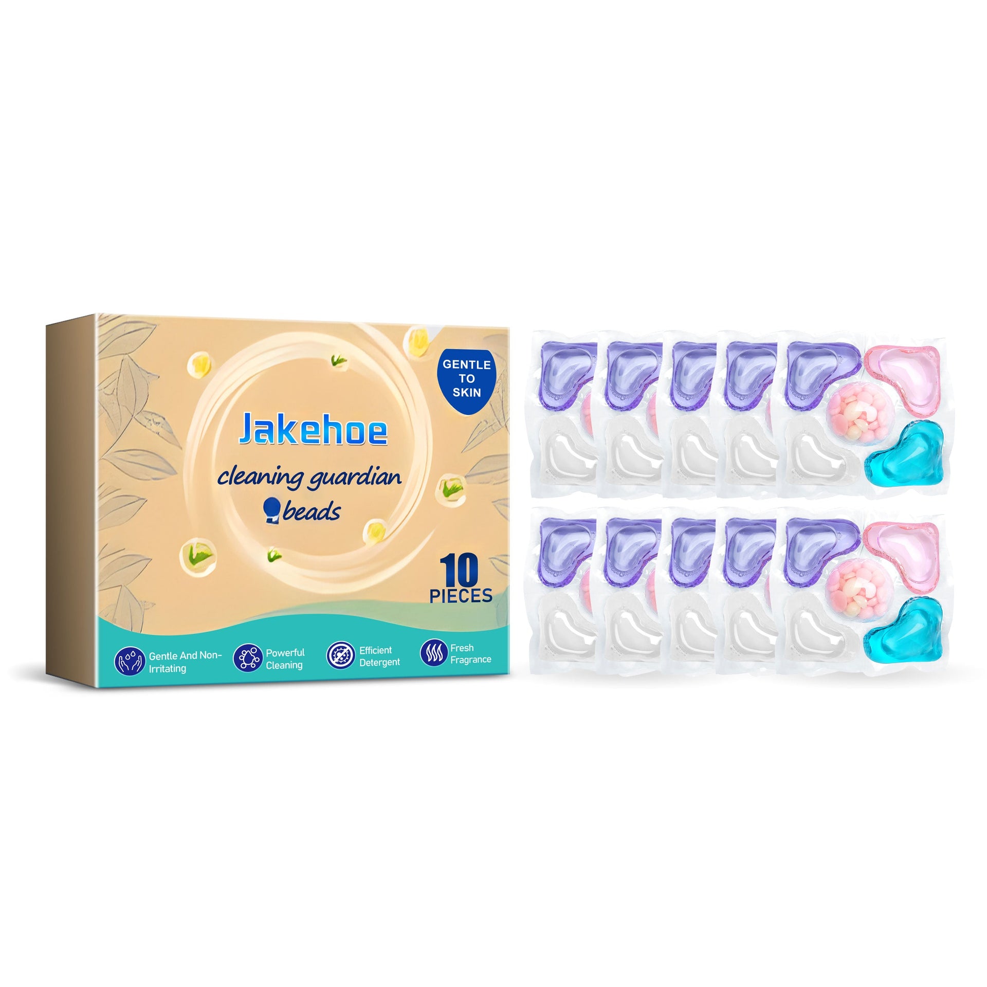 Cleaning Guardian Beads, 5-In-1 Smooth Cleaning Oil Stain Lasting Fragrance Beads