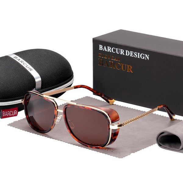 Tortoise Sunglasses  Steampunk Luxury Modern Futurystic Sunglasses For Woman and  Men Mirrored Brown Gradient Sunglasses FASHION Design With UV400 Protection