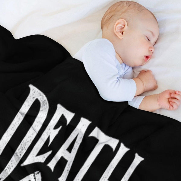 Death By Pizza Throw Blanket