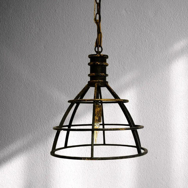 Black Iron Single Pendant