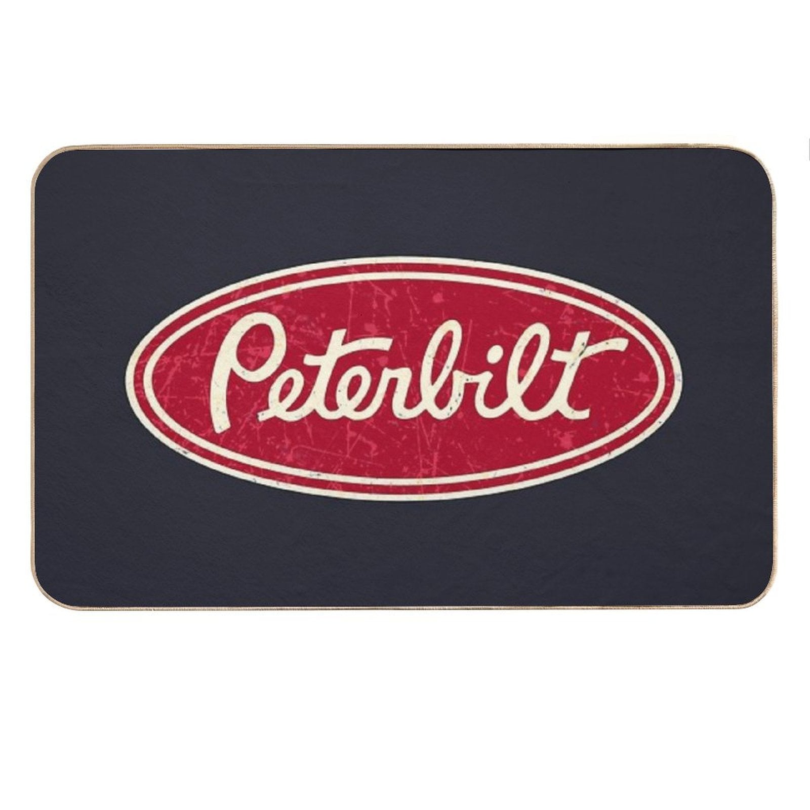 Peterbilt Truck Racing Vintage Bath Mat BionZax