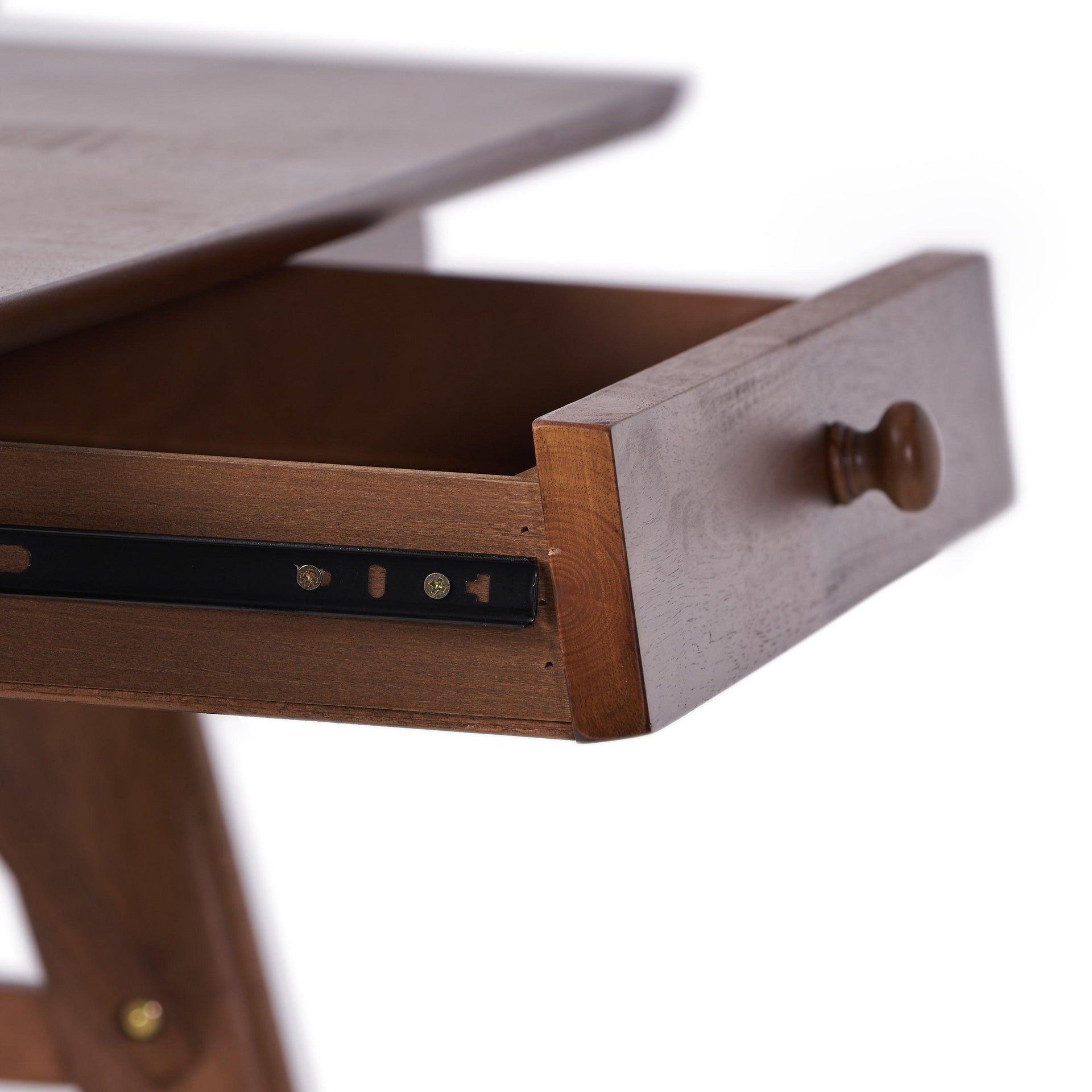 Modern Wood Desk with Drawers