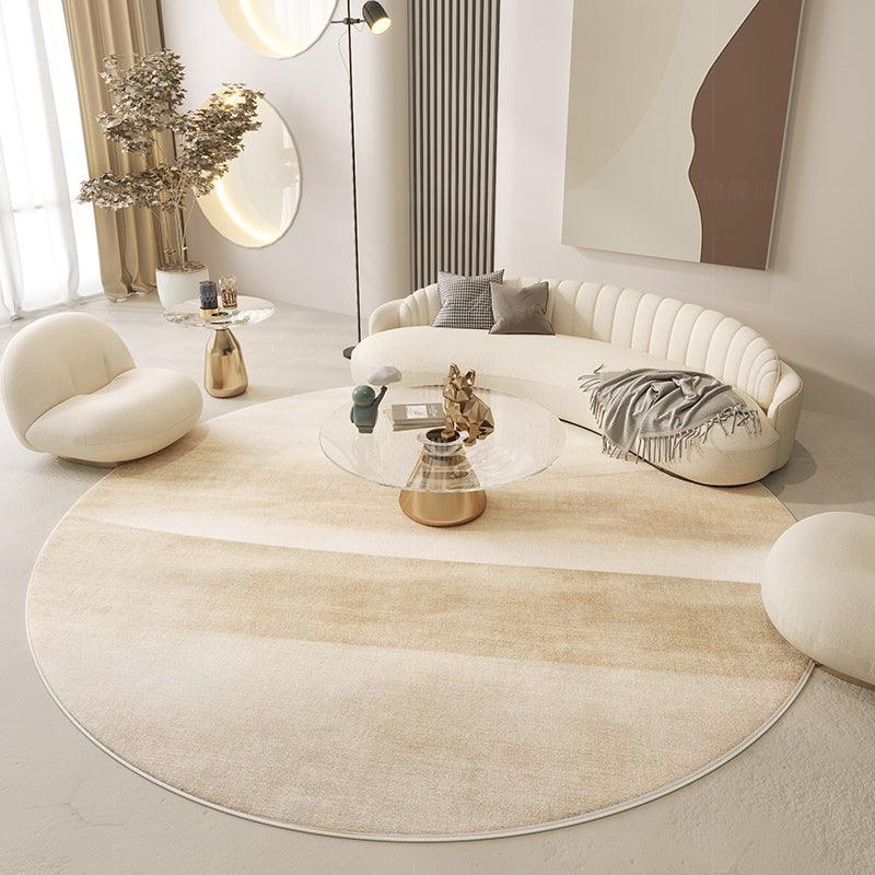 Japanese Minimalist Living Room Printed Carpet