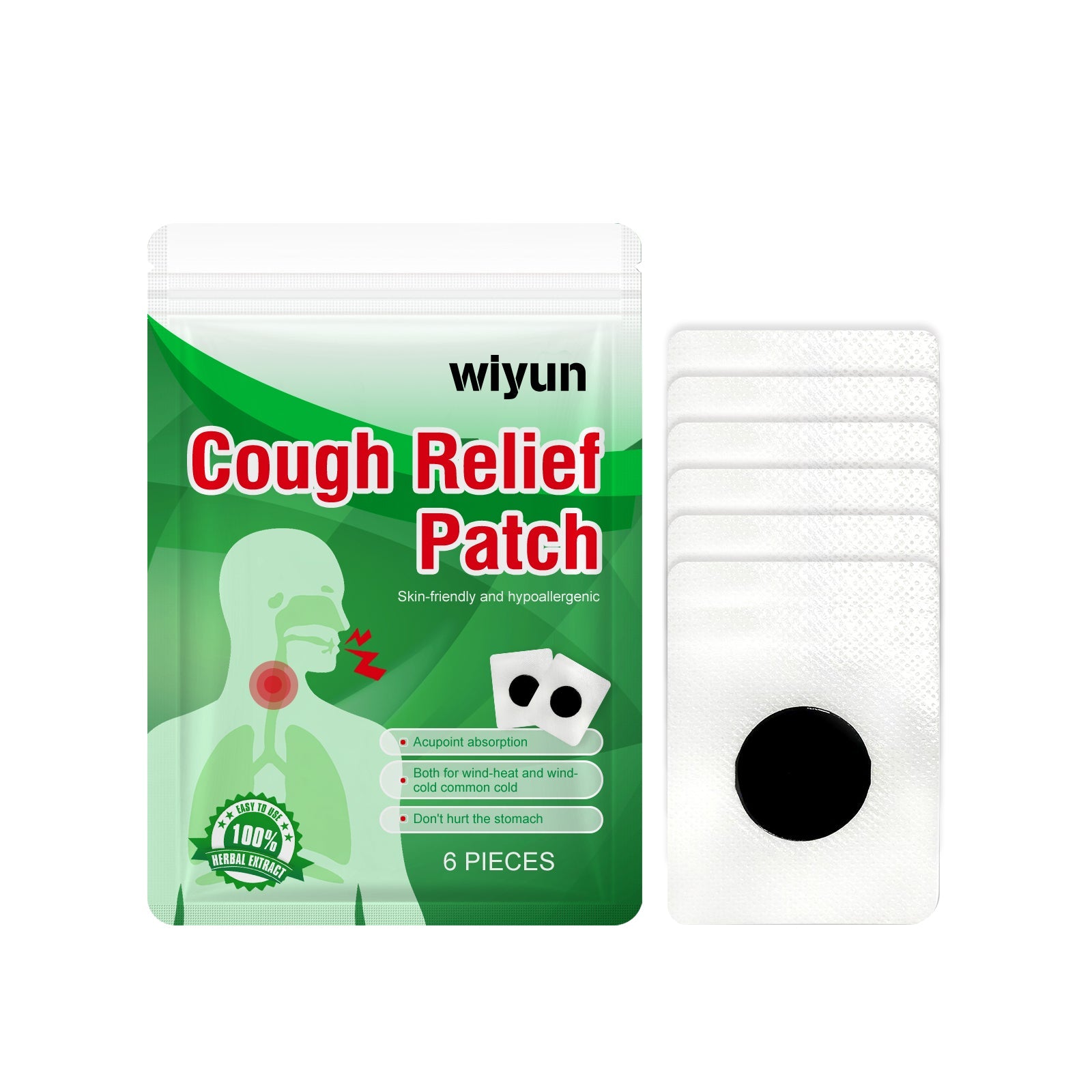 Herbal Body Care Patch, Gentle And Comfortable Maintenance And Relief Of Throat Discomfort Daily Care Patch