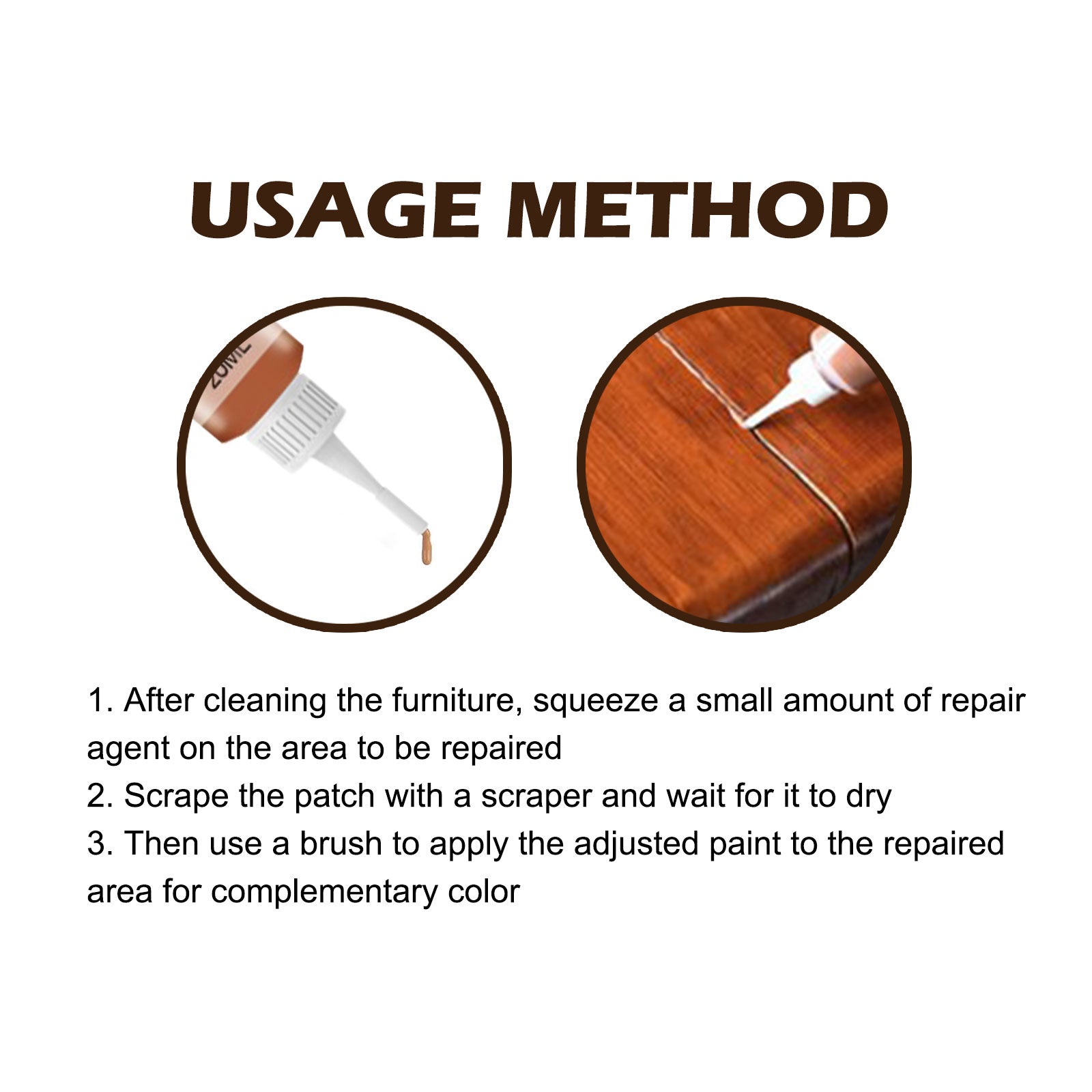 Wood Furniture Repair Kit Furniture Beauty Repair Material Repair Faded Touch Up Kit