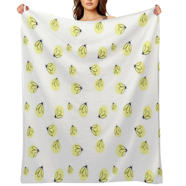 Fireflies, Lightning Bugs Throw Blanket