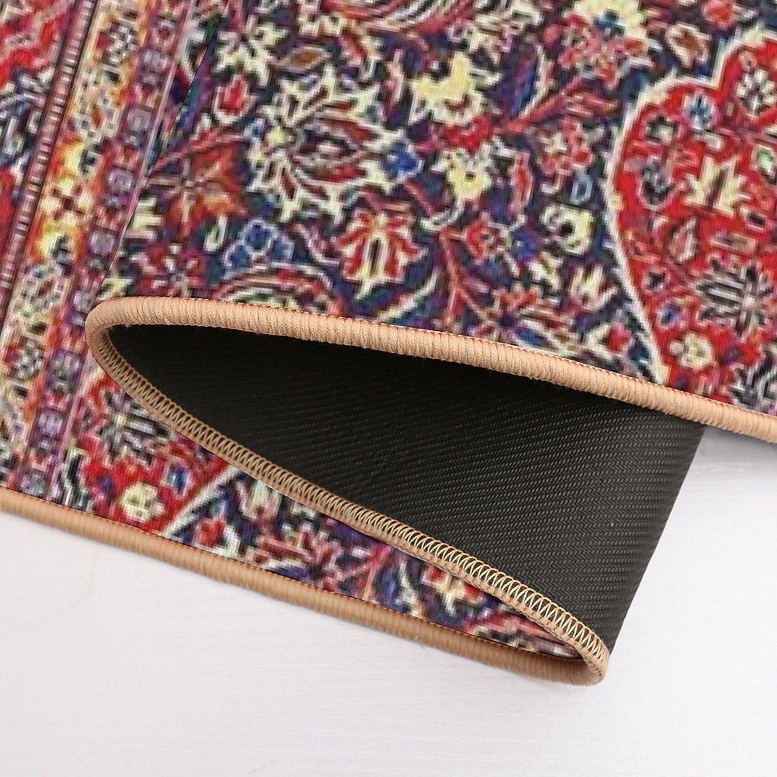 Northwest Persian Silk Carpet Print Bath Mat