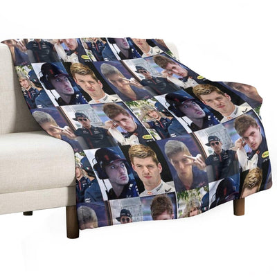 Max Verstappen Anti-pilling Throw Blanket