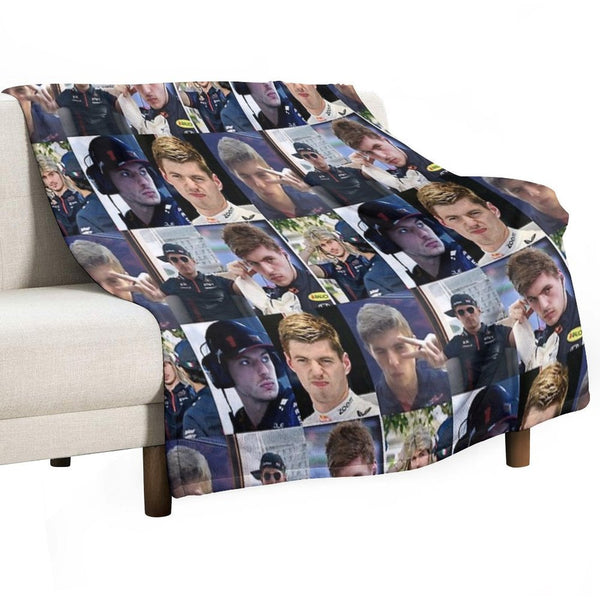 Max Verstappen Anti-pilling Throw Blanket