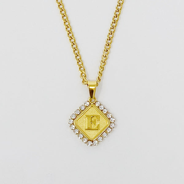 Aztec Delight Initial Necklace