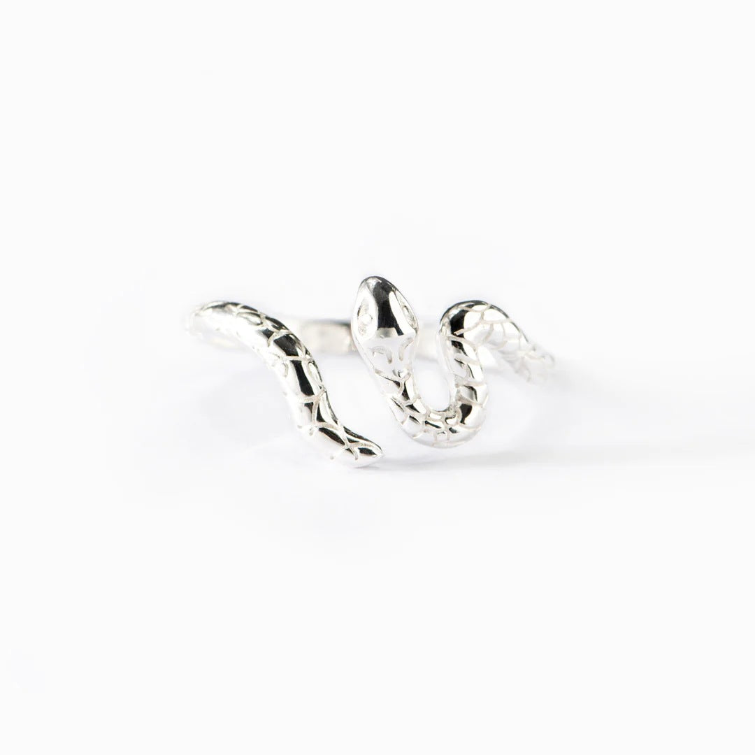 925 Sterling Silver Snake Ring