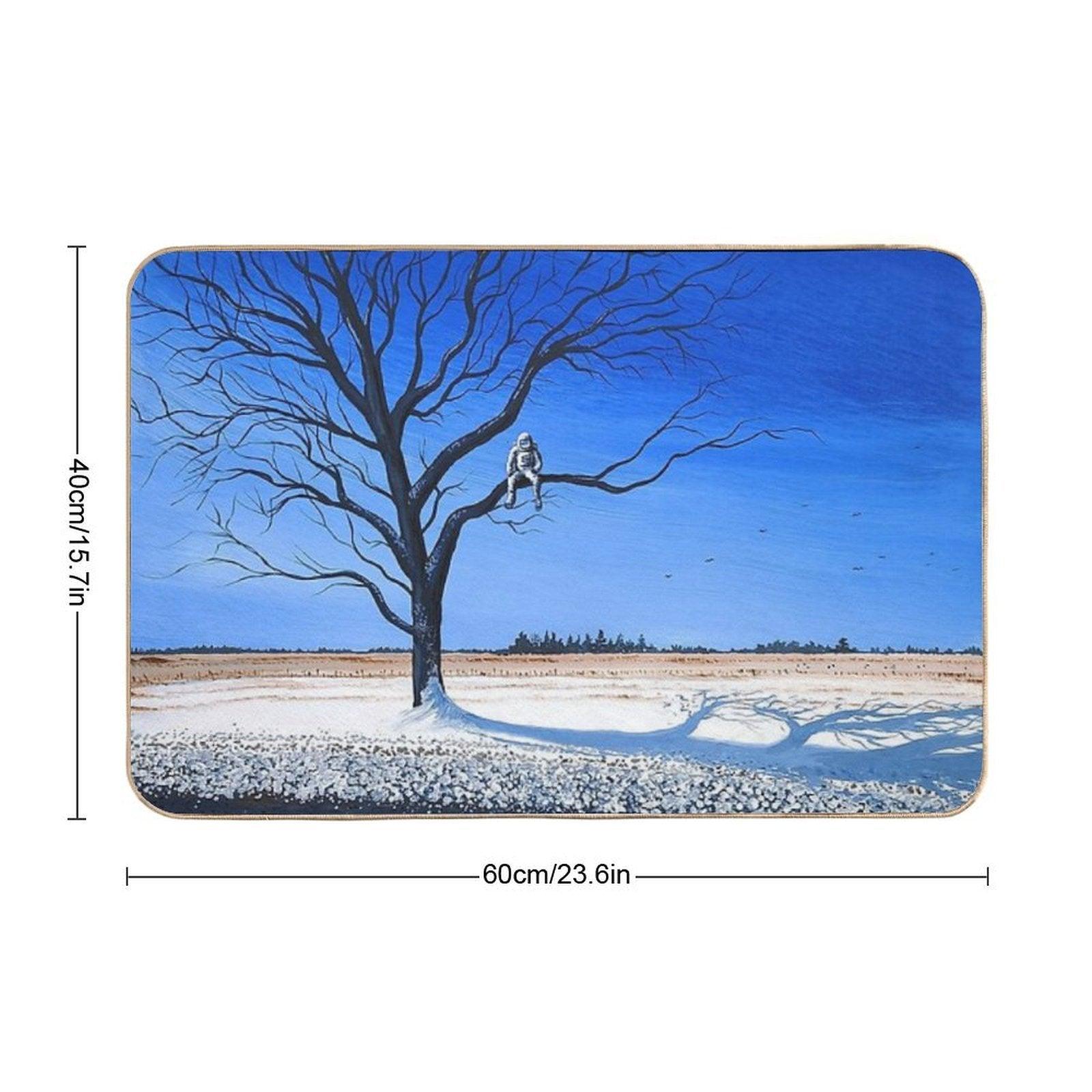Frosty  Stain-Proof Bath Mat