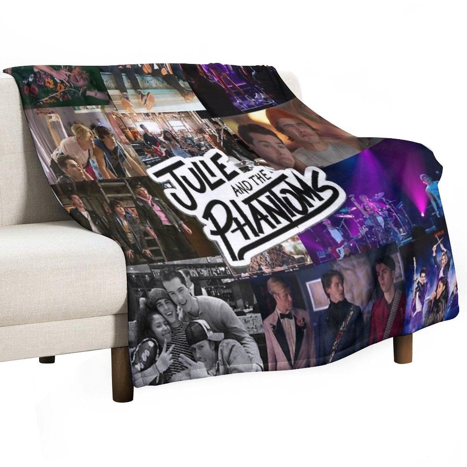 Julie And The Phantoms Band Collage Throw Blanket