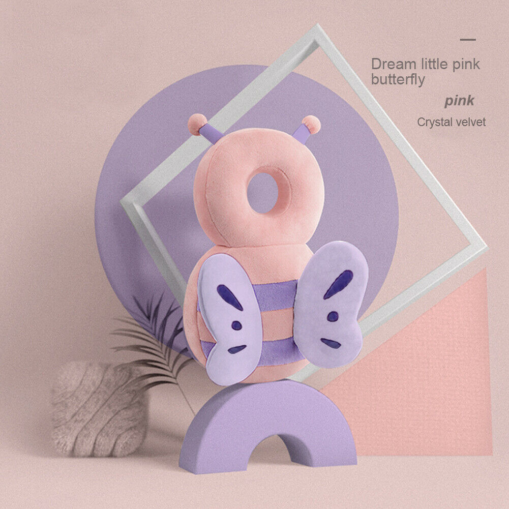 Newborn Toddler Baby Head Protector Safety Pad Cushion Back Prevent Injured Unicorn Bee Cartoon Security Pillows 1-3Y