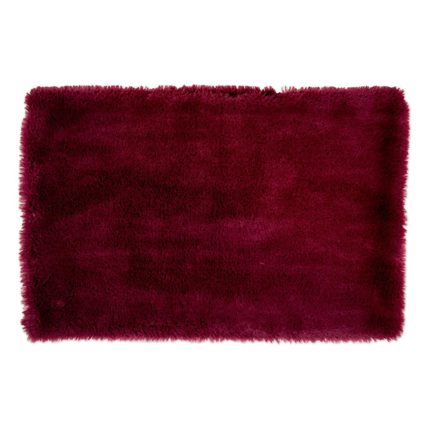 CAGE LINER FAUX FUR CRANBERRY LARGE